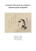 Functions of the tanuki as a trickster in Japanese popular imagination