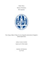 Son of pigs, father of dogs: A cross-linguistic exploration of negative animal expressions