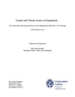 Gender and Climate Justice in Bangladesh – The Sustainable Development Goals and the Bangladesh Delta Plan 2100 Through a Postcolonial Lens