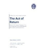 The Act of Return