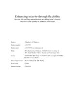 Enhancing security through flexibility