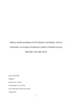 Western Godhood between the Pre-Modern, the Modern, and the Postmodern; An Analysis of Godhood in Milton’s Paradise Lost and Bethesda’s The Elder Scrolls