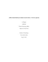 ADHD, Mental Health and Attitudes towards School: A Network Approach