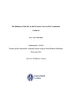 The Influence of the EU on the Resource Curse in Post-Communist Countries