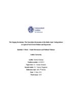 The Singing Revolution: The Nonviolent Restoration of the Baltic states’ Independence in Light of Novel Soviet Policies and Repression