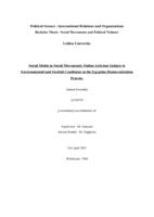 Social Media in Social Movements