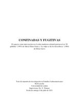 Confinadas y Fugitivas