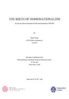 The Birth of Homonationalism