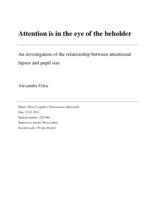 Attention is in the eye of the beholder