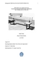 Which Seat Do You Choose to Sit Down? Immediate and Anticipated Personal Space Considerations when Choosing a Seat in a Public Area