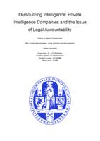 Outsourcing Intelligence: Private Intelligence Companies and the Issue of Legal Accountability