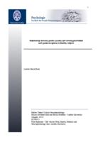 Relationship between gender, anxiety and stereotypical beliefs  and spatial navigation in healthy subjects