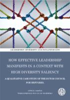 How effective leadership manifests in a context with high diversity saliency