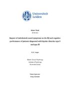 Impact of (subclinical) mood symptoms on the IQ and cognitive performance of patients diagnosed with bipolar disorder type I and type II