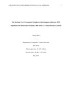 The Strategic Use of Conceptual Metaphors in the Inaugural Addresses of US Republican and Democratic Presidents (2001-2021)