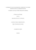 Leadership styles and gender roles: their effect on gender representation in leadership positions