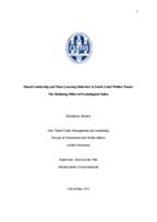 Shared Leadership and Team Learning Behaviors in Dutch Local Welfare Teams: The Mediating Effect of Psychological Safety