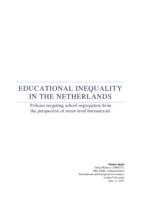 Educational inequality in the Netherlands