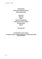 Consociationalism on Europe’s Periphery: A Comparative Analysis on Institutional Stability in Post-Conflict Northern Ireland and North Macedonia