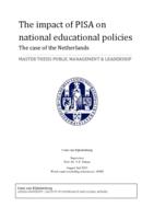 The impact of PISA on national educational policies