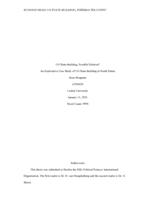 UN State-Building, Possible Solution? An Explorative Case Study of UN State-Building in South Sudan