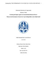 Protecting the Regime Against an Unconstitutional Removal of Power: What are the Determinants of Success for Coup-Proofing Efforts in the Global South?