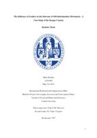 The Influence of Leaders on the Outcome of Self-determination Movements