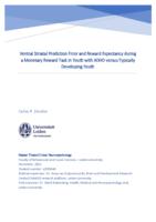 Ventral striatal prediction error and reward expectancy during a monetary reward rask in youth with ADHD versus typically developing youth