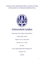 European Council Agenda-Setting: Politics of Attention of Foreign Aid Through the Lens of Punctuated Equilibrium Theory