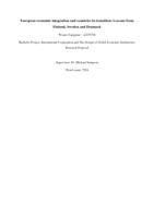 European economic integration and countries in transition: Lessons from Finland, Sweden and Denmark