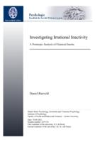 Investigating Irrational Inactivity: A Prototype Analysis of Financial Inertia