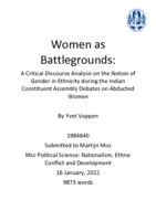 Women as Battlegrounds