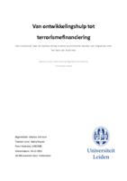 Van ontwikkelingshulp tot terrorismefinanciering