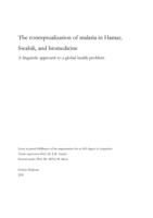 The conceptualization of malaria in Hamar, Swahili, and biomedicine