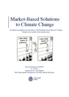 Market Based Solutions to Climate Change