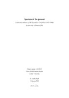 Specters of the present: Collective memory of the Lebanese Civil War (1975-1990) in post-war Lebanese film