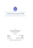 Confocal microscopy of hBN