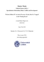 Western Balkan EU Accession Process: a Rocky Road or Trapped  in the Waiting Room?