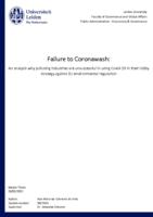 Failure to Coronawash