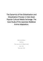 The Dynamics of the Globalization and Glocalization Process in Inter-Asian Popular Cultural Media Exchange: The Case Study of the Japanese 'Noblesse' Anime Adaptation