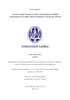 A Discourse Analysis of the Role of Collective African Identity in the Shifting Conceptualisation of Sovereignty within the Organization of African Unity, 1990-1999