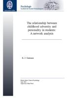 The relationship between childhood adversity and personality in students: A network analysis