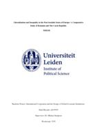 Liberalization and Inequality in the Post-Socialist States of Europe: A  Comparative Study of Romania and Czechia