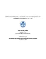 The impact of regional integration on manufacturing sectors: a process-tracing analysis of the United Kingdom’s steel industry from 1994 to 2004.