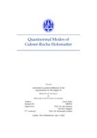 Quasinormal Modes of Gubser-Rocha Holomatter