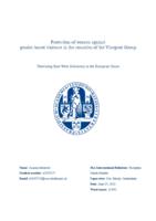 Protection of women against gender based violence in the countries of the Visegrád Group: Theorising East-West dichotomy in the European Union