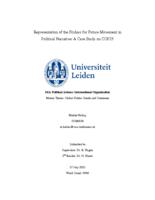 Representation of the Fridays for Future Movement in  Political Narrative: A Case Study on COP25