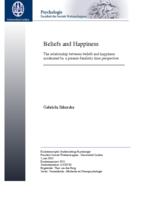 Beliefs and happiness