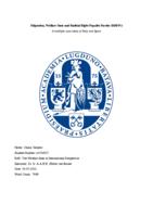 Migration, Welfare State and Radical Right Populist Parties (RRPPs): A multiple case study of Italy and Spain