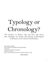 Typology or Chronology?